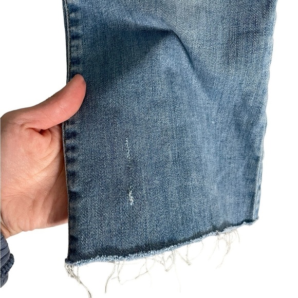 Madewell Light Wash Cali Demi Bootcut Exposed Button Fly Jeans 27 Tall - Picture 6 of 9